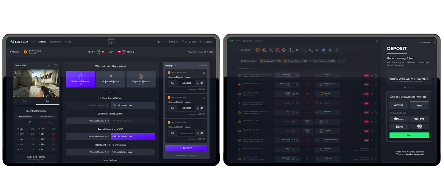 Homepage design wireframes
